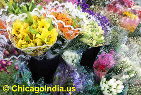  Flowers for Hindu Weddings and Ceremonies image © ChicagoIndia.us